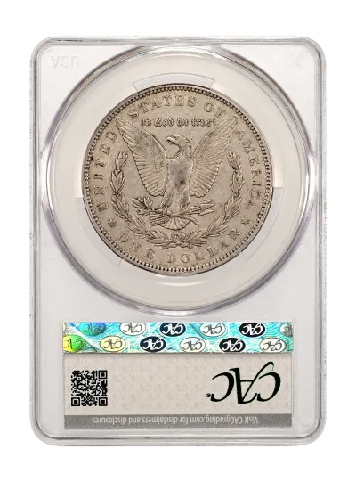 CAC Grading Coin Reverse