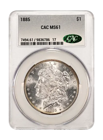 CAC Grading Coin Obverse