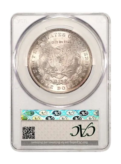 CAC Grading Coin Reverse
