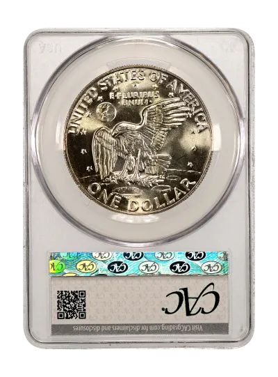 CAC Grading Coin Reverse
