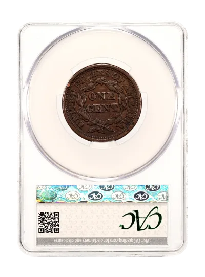 CAC Grading Coin Reverse