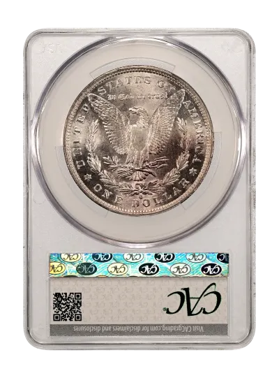 CAC Grading Coin Reverse
