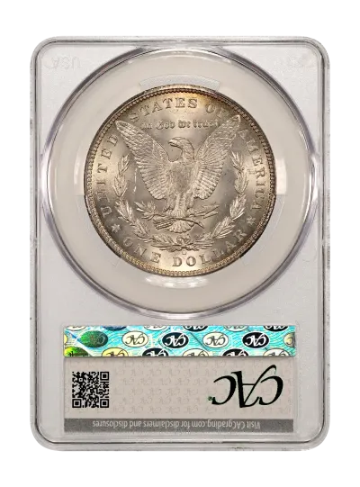 CAC Grading Coin Reverse