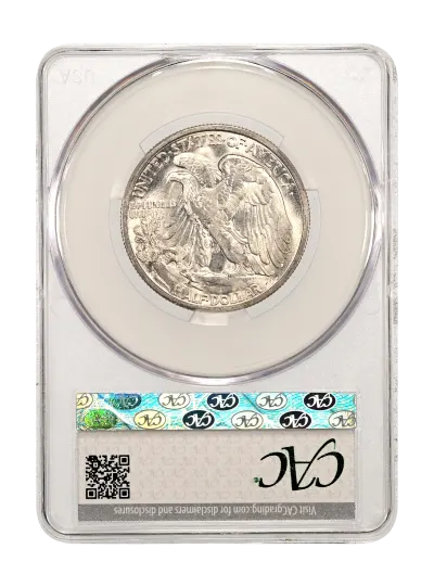 CAC Grading Coin Reverse