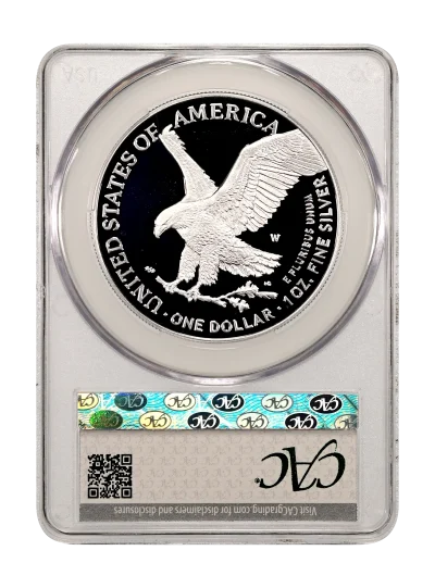 CAC Grading Coin Reverse