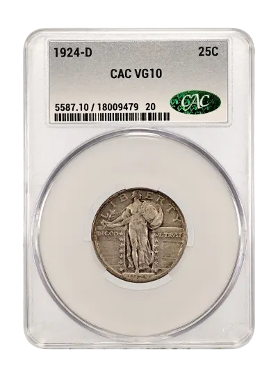 CAC Grading Coin Obverse