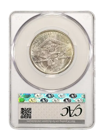 CAC Grading Coin Reverse