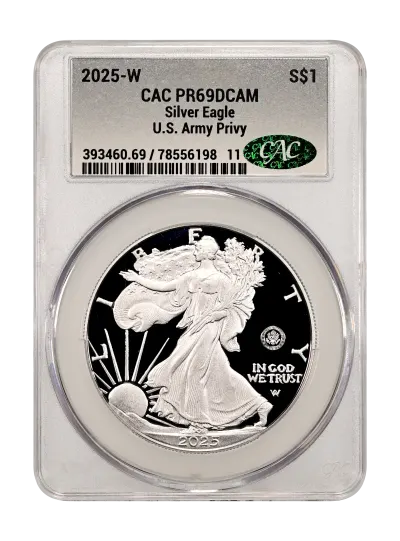 CAC Grading Coin Obverse