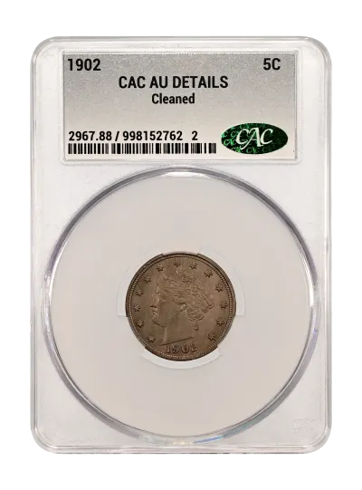 CAC Grading Coin Obverse