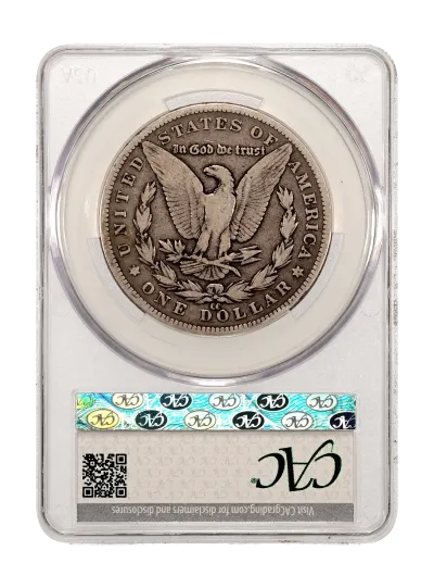 CAC Grading Coin Reverse