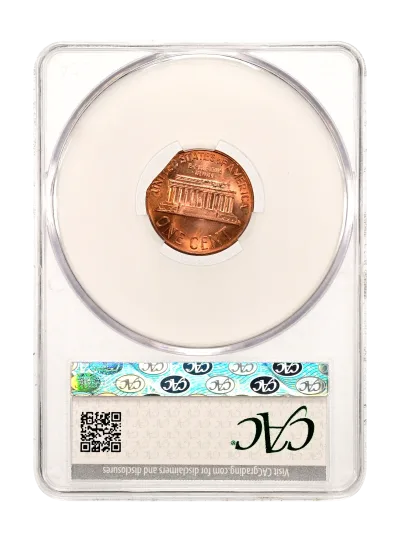 CAC Grading Coin Reverse