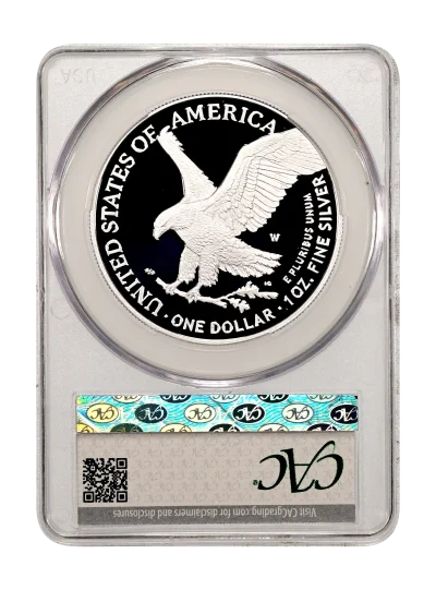 CAC Grading Coin Reverse