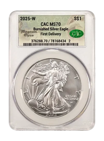 CAC Grading Coin Obverse