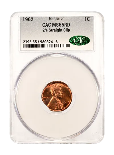 CAC Grading Coin Obverse