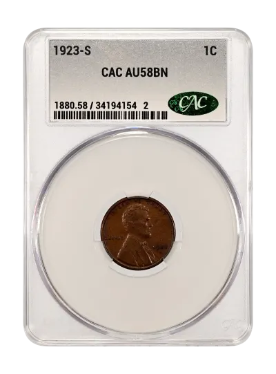 CAC Grading Coin Obverse