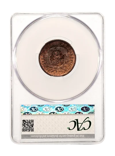 CAC Grading Coin Reverse
