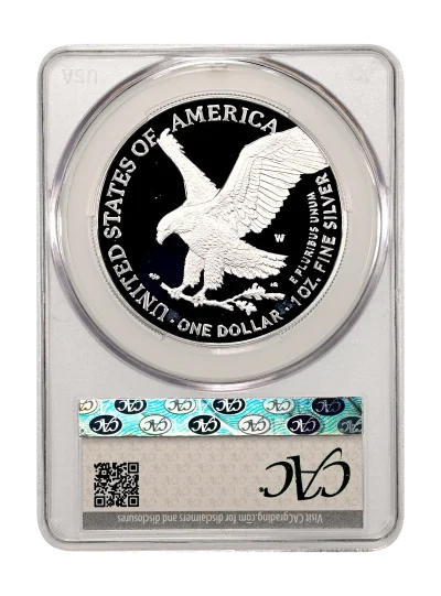 CAC Grading Coin Reverse