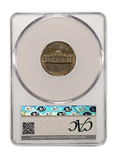 CAC Grading Coin Reverse