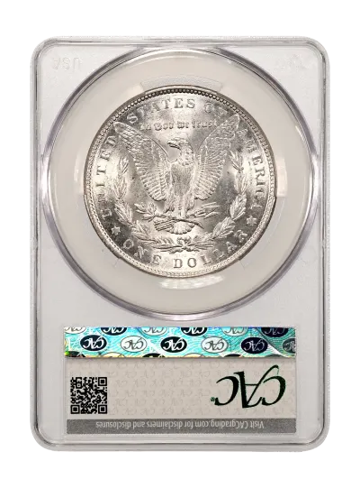 CAC Grading Coin Reverse
