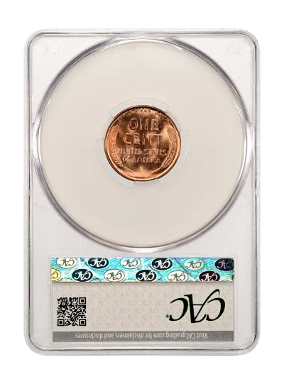 CAC Grading Coin Reverse