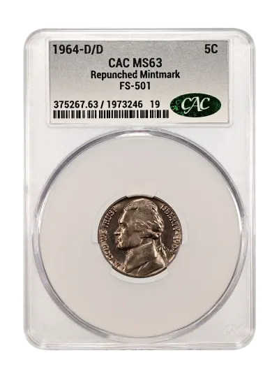 CAC Grading Coin Obverse