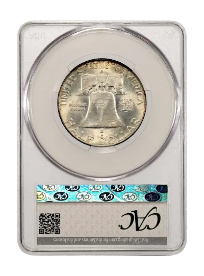 CAC Grading Coin Reverse