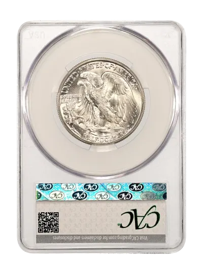 CAC Grading Coin Reverse