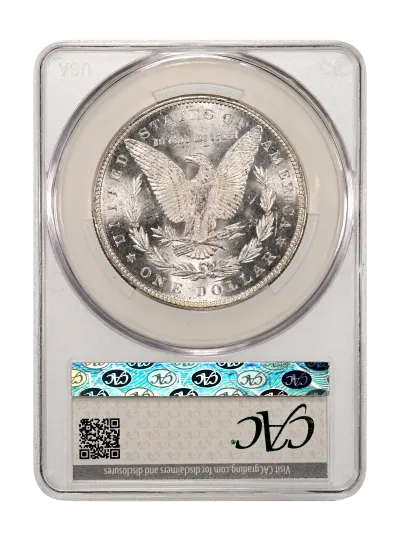 CAC Grading Coin Reverse