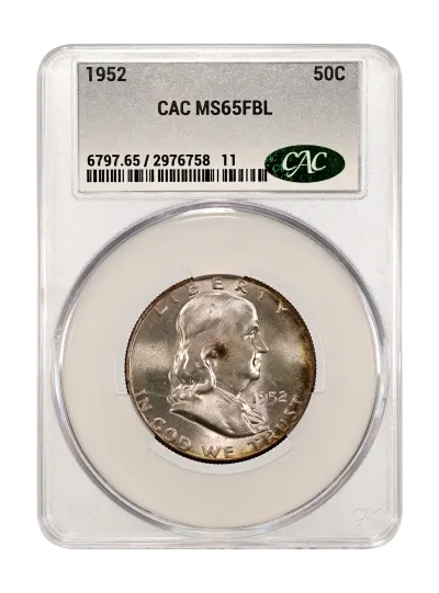 CAC Grading Coin Obverse