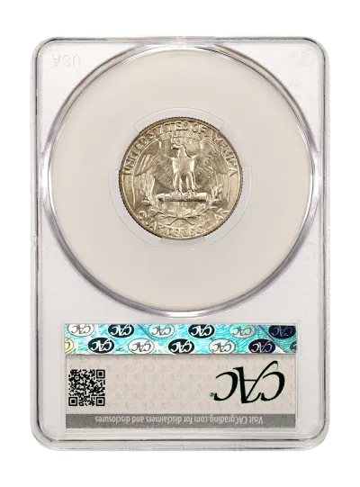 CAC Grading Coin Reverse