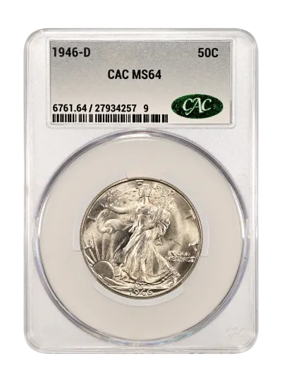 CAC Grading Coin Obverse