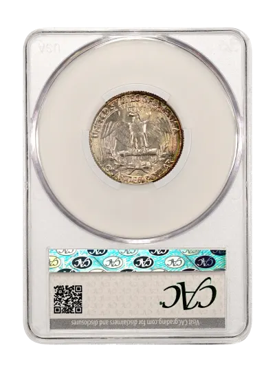 CAC Grading Coin Reverse