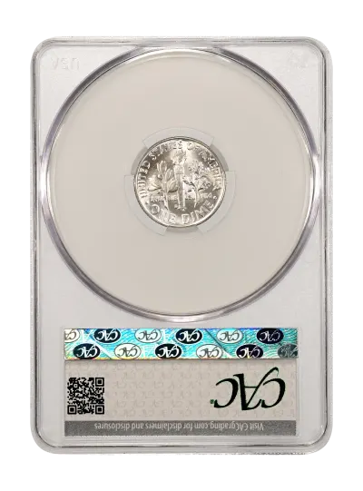 CAC Grading Coin Reverse