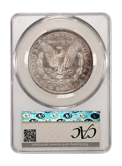 CAC Grading Coin Reverse