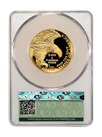 CAC Grading Coin Reverse