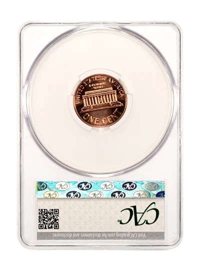 CAC Grading Coin Reverse