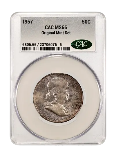 CAC Grading Coin Obverse