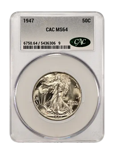CAC Grading Coin Obverse