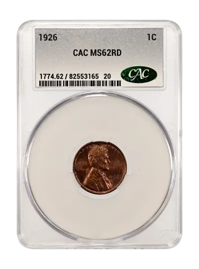 CAC Grading Coin Obverse