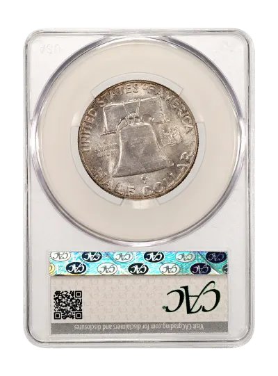CAC Grading Coin Reverse