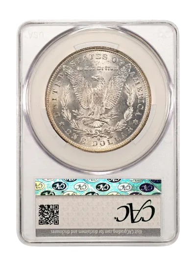 CAC Grading Coin Reverse