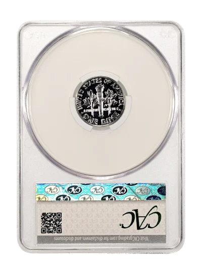 CAC Grading Coin Reverse
