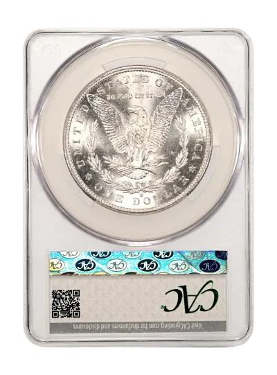 CAC Grading Coin Reverse