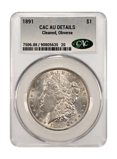 CAC Grading Coin Obverse