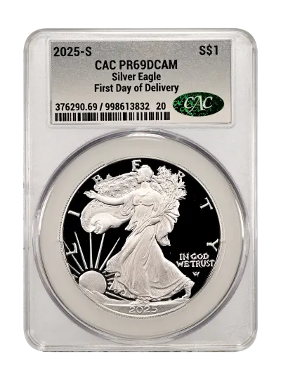 CAC Grading Coin Obverse