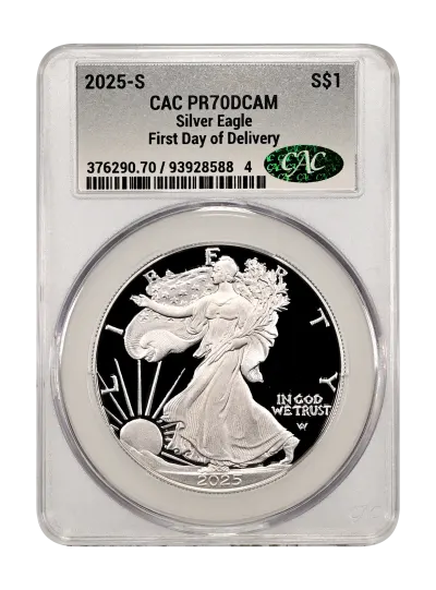 CAC Grading Coin Obverse