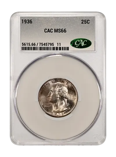 CAC Grading Coin Obverse