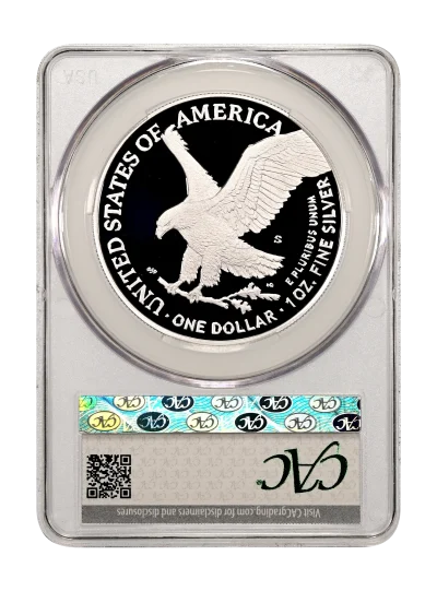 CAC Grading Coin Reverse