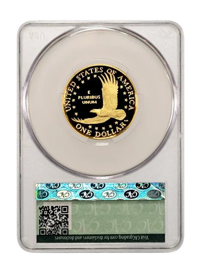 CAC Grading Coin Reverse