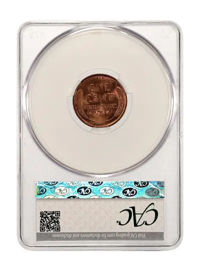 CAC Grading Coin Reverse
